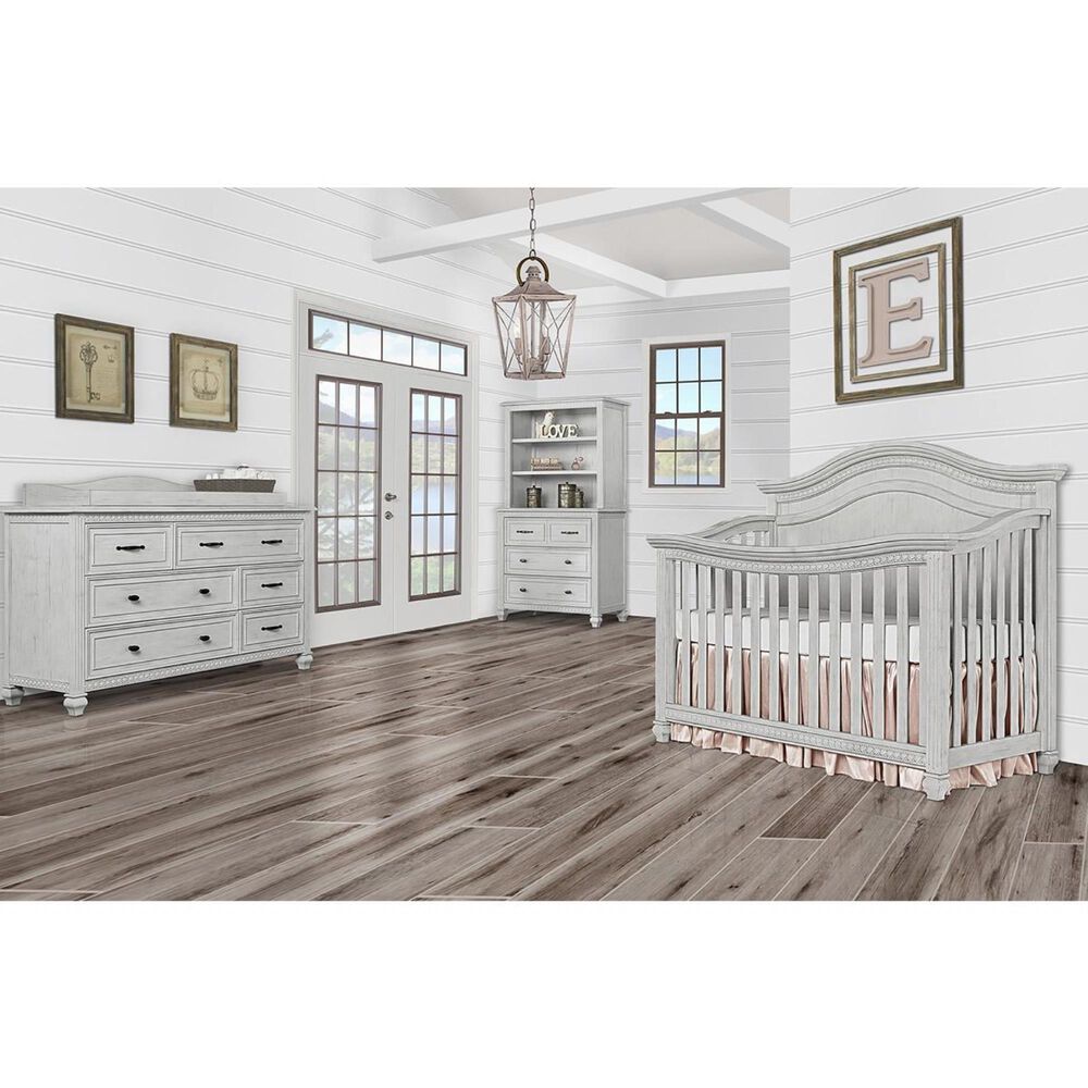 Evolur Madison 3 Piece Nursery Set in Antique Grey Mist, , large