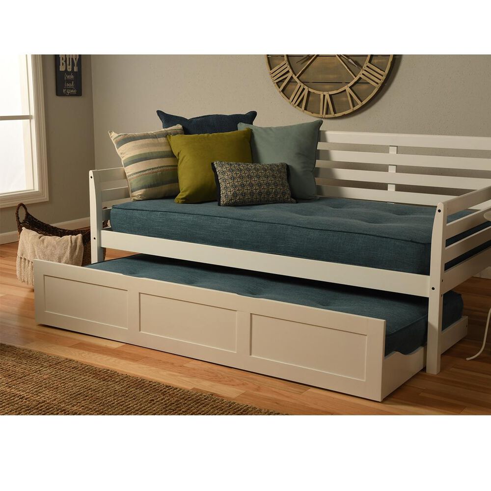 Kodiak Furniture Boho Daybed and Trundle in White Shop NFM