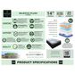 Sleeptronic Berkshire Majestic Hybrid Plush Full Mattress, , large