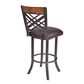 Blue River Tahiti 26" Armless Barstool in Brown, , large