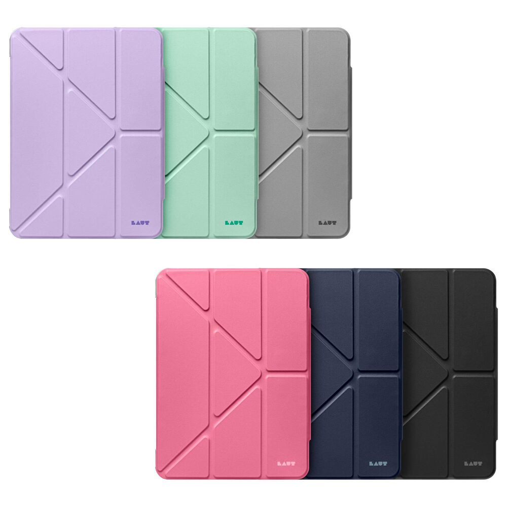 LAUT Huex Folio Versatile Stand Case with Stylus Pen Slot for iPad Pro 13&quot; in Pink, , large