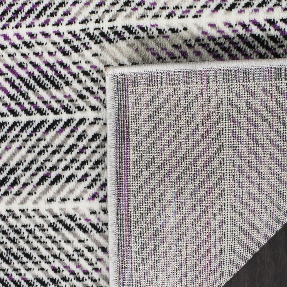 Safavieh Skyler SKY194R 4&#39; x 6&#39; Gray and Purple Area Rug, , large