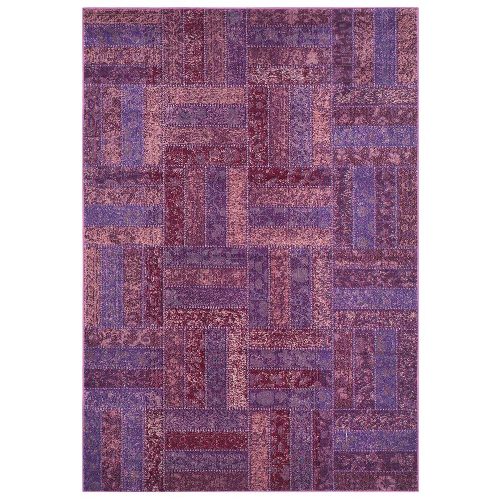 Safavieh Monaco MNC214L-4 4&#39; x 5&#39;7&quot; Purple/Multi Area Rug, , large