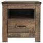Ashley Trinell 4-Piece Full Bedroom Set in Brown, , large