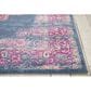 Nourison Passion PSN03 1"10" x 6" Blue Runner, , large