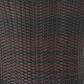 Hearth and Haven Hillhurst Outdoor Rattan Chair with Sloped Arms and Cushion in Brown (Set of 2), , large