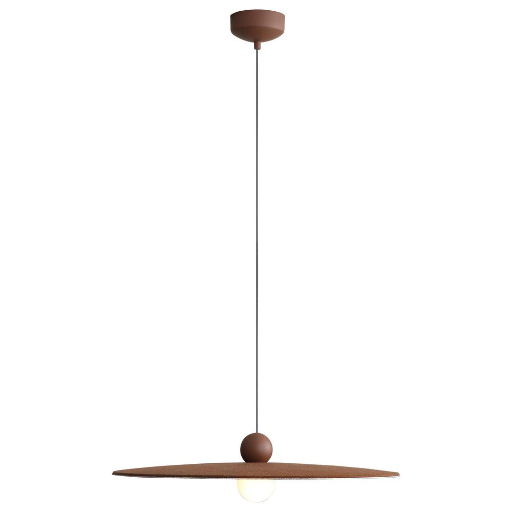 Golden Lighting Faroe 24" 1-Light LED Pendant in Coffee and Black, , large