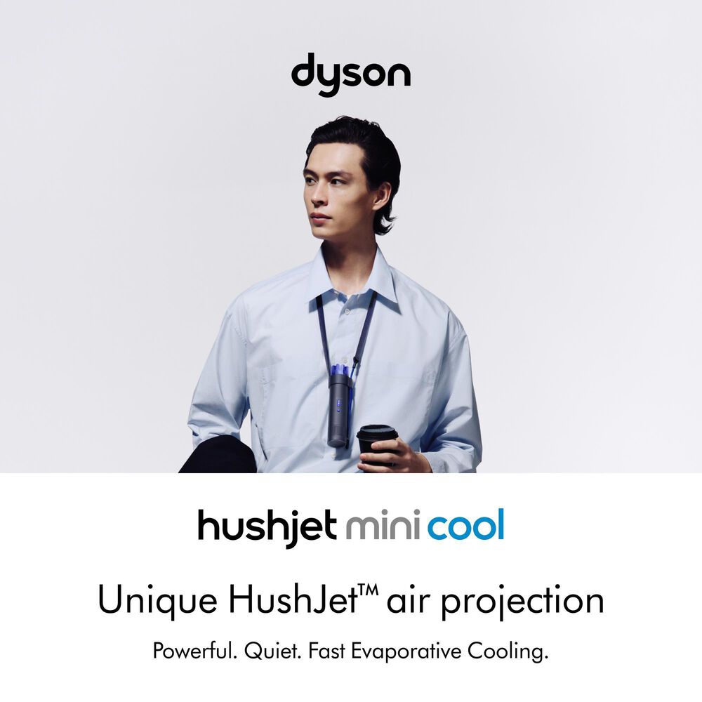 Dyson HushJet Mini Cool Fan in Cobalt/Ink, , large