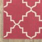 Oriental Weavers Havana Pink and Ivory 1"10" x 7"3" Indoor/Outdoor Runner, , large