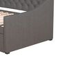 The Monday Company Zoey Upholstered Daybed with Trundle in Charcoal, , large