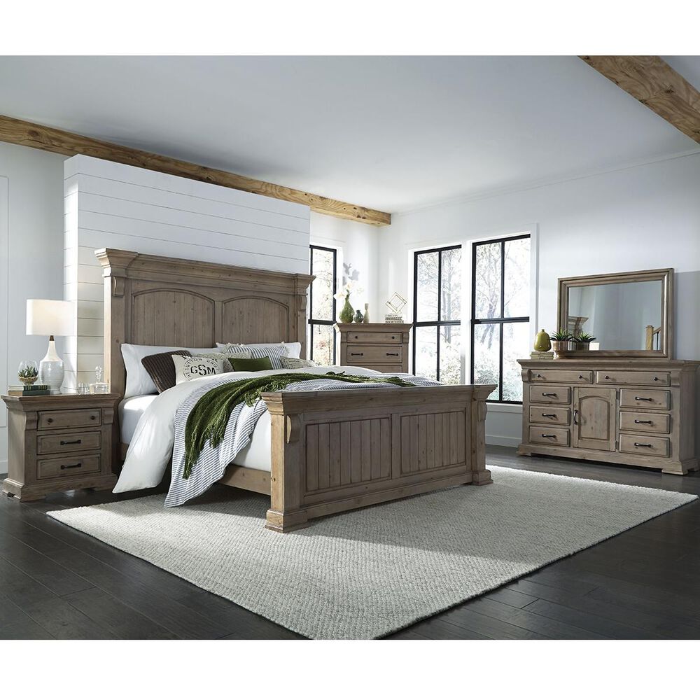 Hickory Point Everly 8 Drawer and 1 Door Dresser in Natural, , large