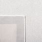 Safavieh Martha Stewart Cyprus Chevron 6"7" Square Ivory and Grey Area Rug, , large