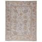 Feizy Wendover Southwestern 5" x 8" Silver Area Rug, , large