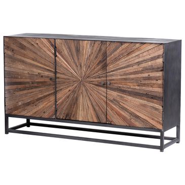 Waltham Astral Plains 3-Door 59" TV Console in Brown, , large