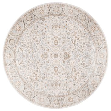 Safavieh Isabella 5"3" Round Cream and Beige Area Rug, , large