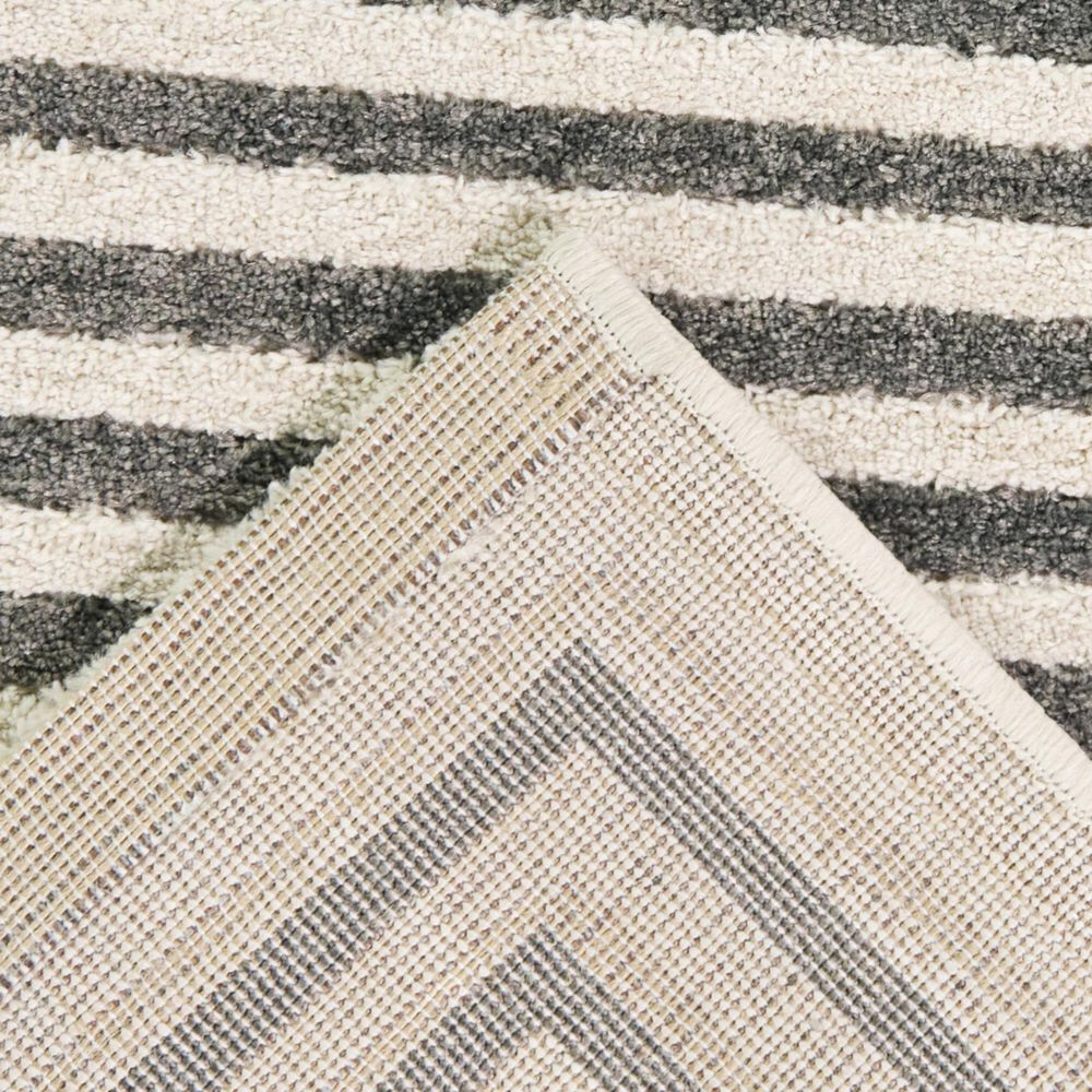 Balta Rugs Resist Teodozia Charcoal 5'3" x 7' Area Rug, , large