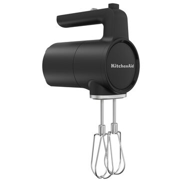 KitchenAid Go Cordless Hand Mixer Only in Matte Black, , large