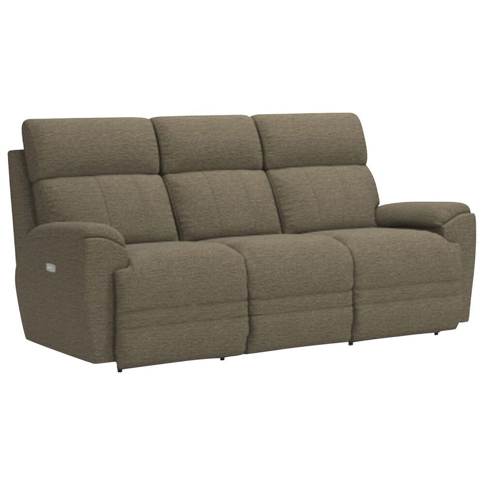 La-Z-Boy Talladega Power Reclining Sofa with Headrest in Smoke, , large