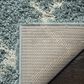 Safavieh Dallas Shag SGD258C-10 10" x 14" Seafoam/Ivory Area Rug, , large