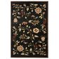 Safavieh Lyndhurst LNH552 4" x 6" Black and Multicolor Area Rug, , large
