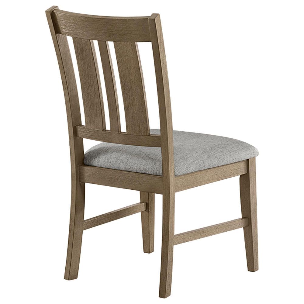 Boulder &amp; Pine Wood and Upholstered Seat Dining Chair in Natural, , large