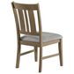 Boulder & Pine Wood and Upholstered Seat Dining Chair in Natural, , large