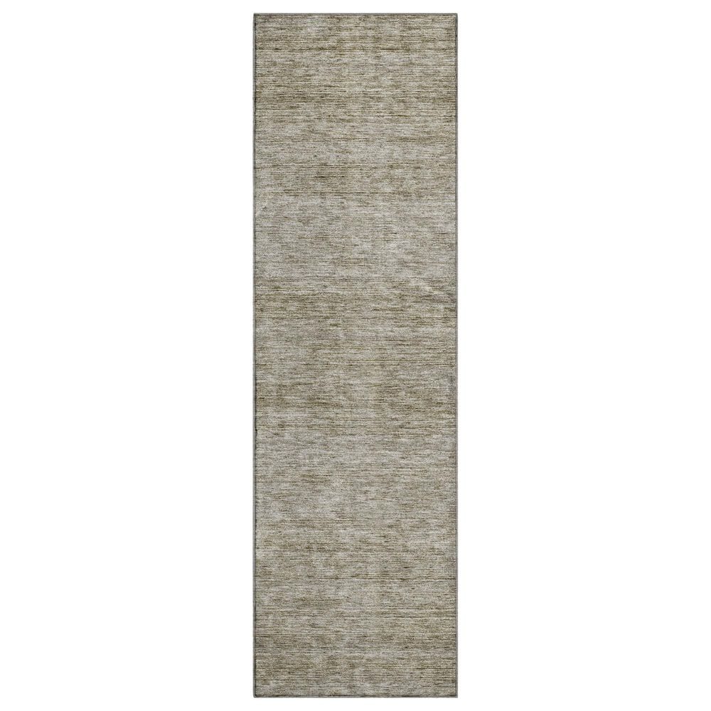 Dalyn Rug Company Soft Essentials Solid Flax 2"3" x 7"6" Indoor/Outdoor Runner, , large