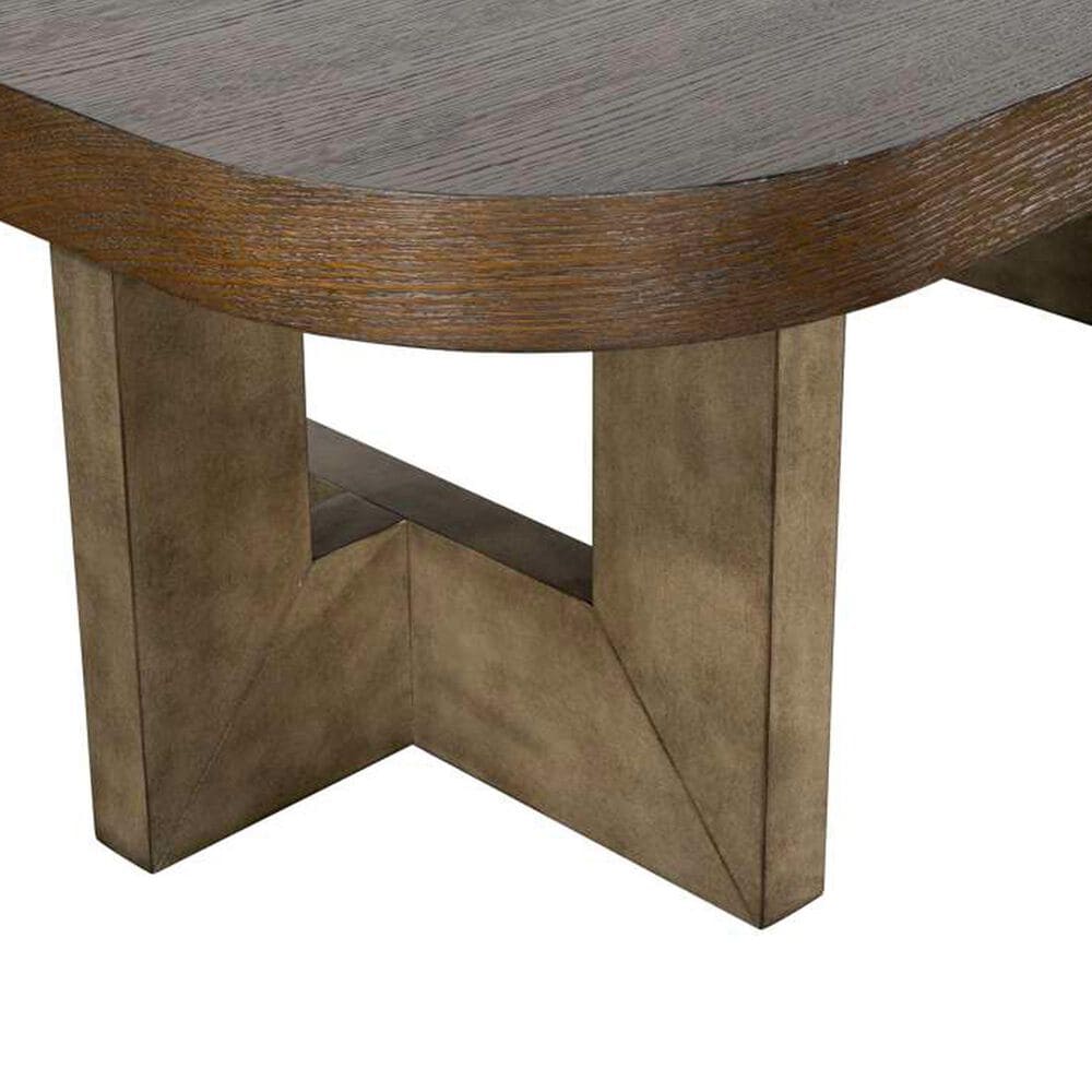 Bassett Mirror Company Nova Coffee Table in Charcoal Oak, , large