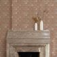 Tempaper Brass Belly 396" x 20.5" Peel and Stick Wallpaper in Blush, , large