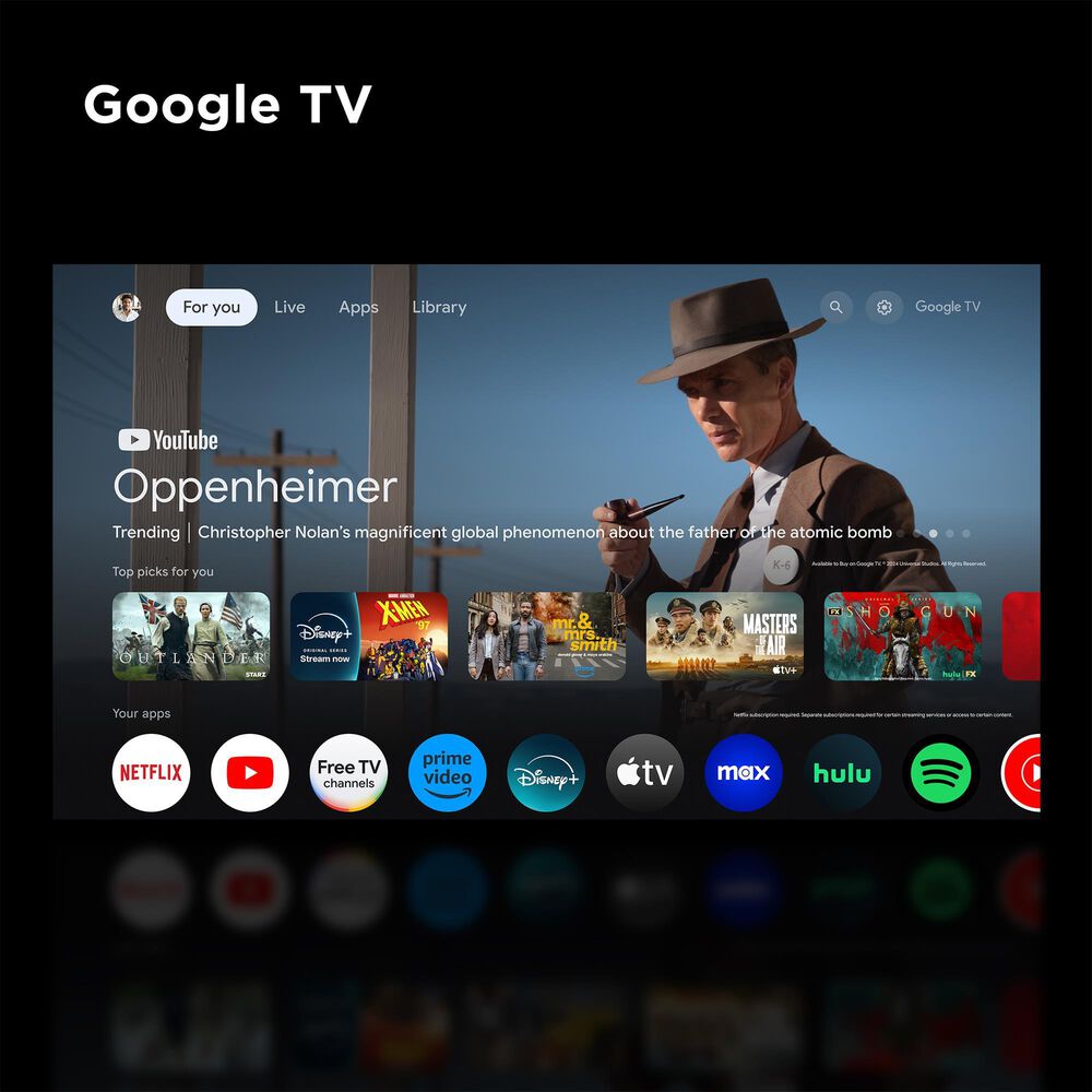 TCL 55&quot; Q Series 4K UHD HDR QD-Mini LED Smart TV with Google TV  55QM7K, , large