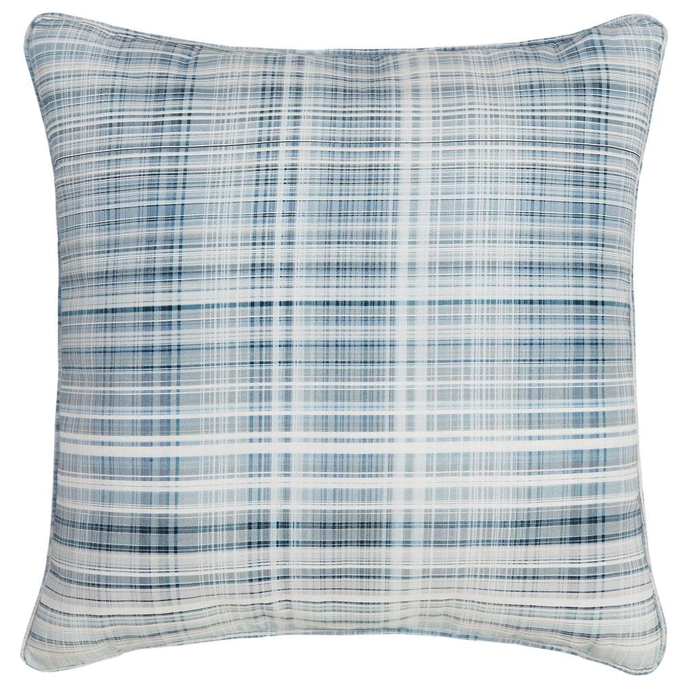 J. Queen New York Pascal 20" Square Throw Pillow in Blue, , large