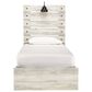 Signature Design by Ashley Cambeck Twin Single Storage Bed in Whitewash, , large