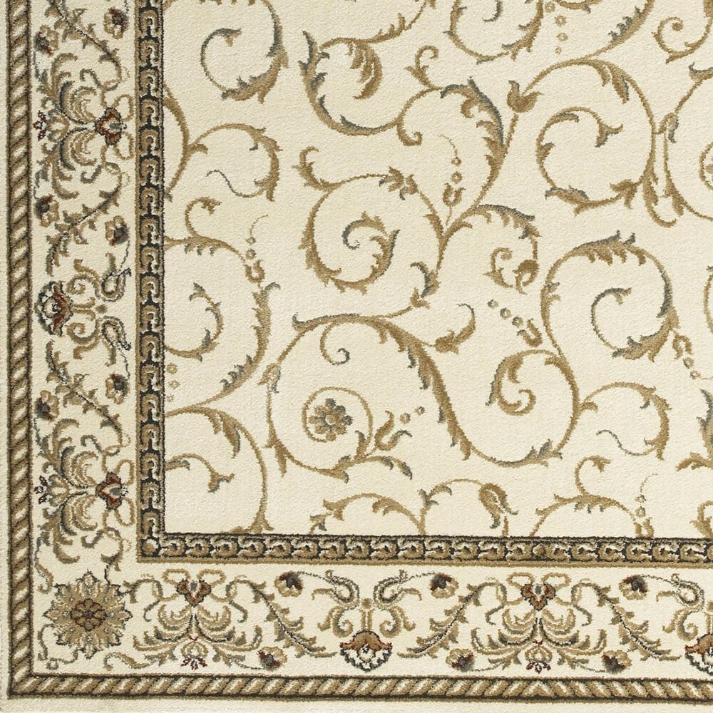 Radici USA Como 1599 Ivory 5'5" x 7'7" Area Rug, , large