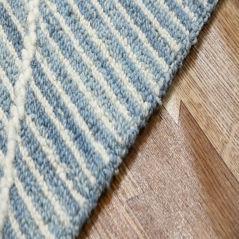 Amer Rugs Berlin 2&#39; x 3&#39; Blue and White Area Rug, , large