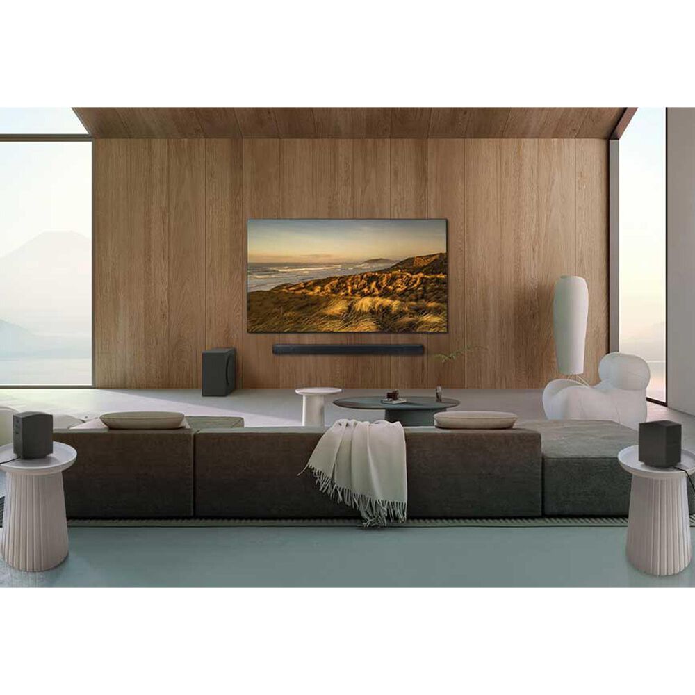 Samsung 85&quot; 4K QLED w/Soundbar Sys, , large