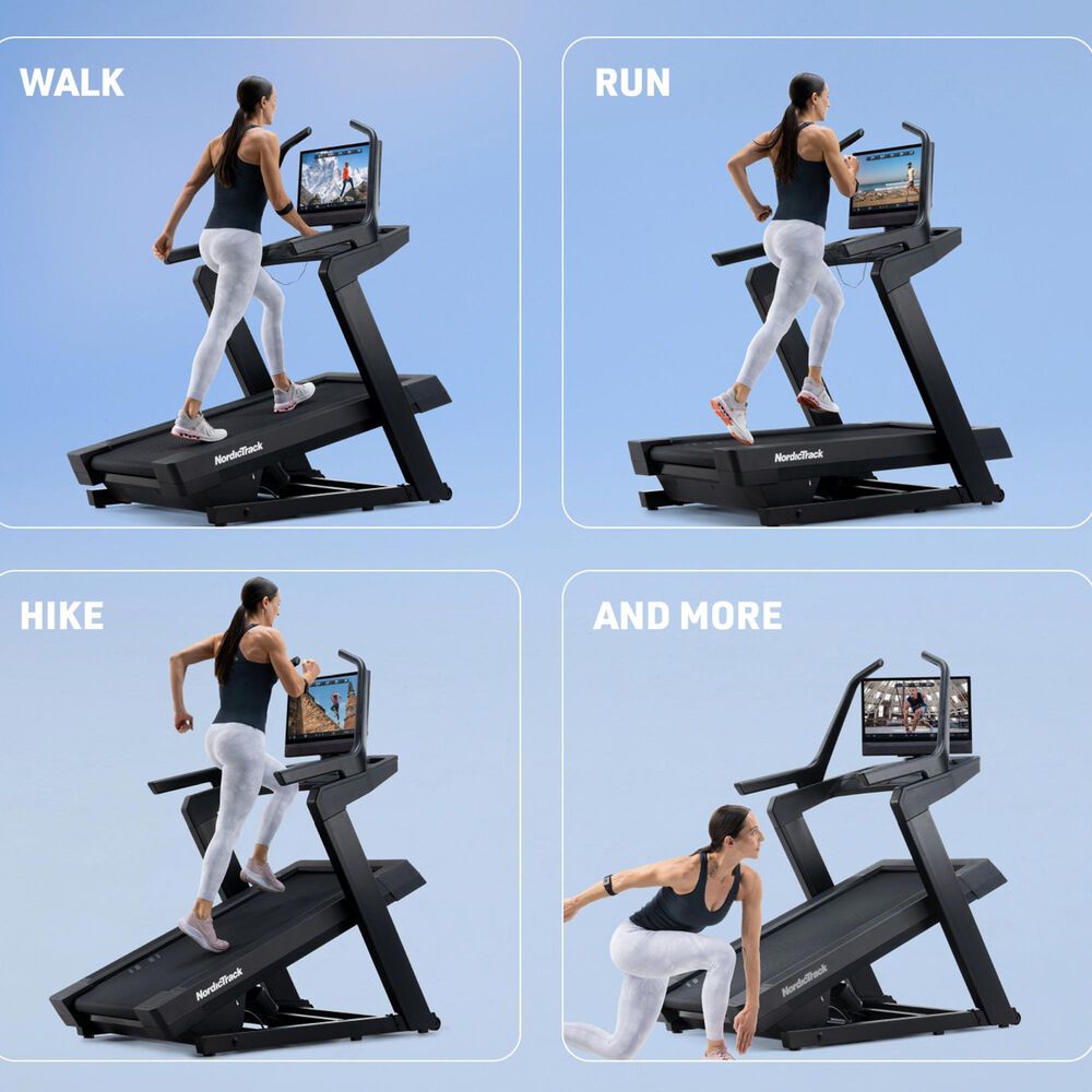 NordicTrack X24 Treadmill in Black, , large