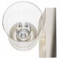 Hunter Lenlock 22" 2-Light Vanity with Seeded Shade in Brushed Nickel, , large