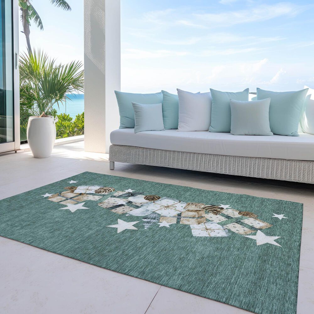 Dalyn Rug Company Wonderland WN33 Seafoam 3&#39; x 5&#39; Area Rug, , large