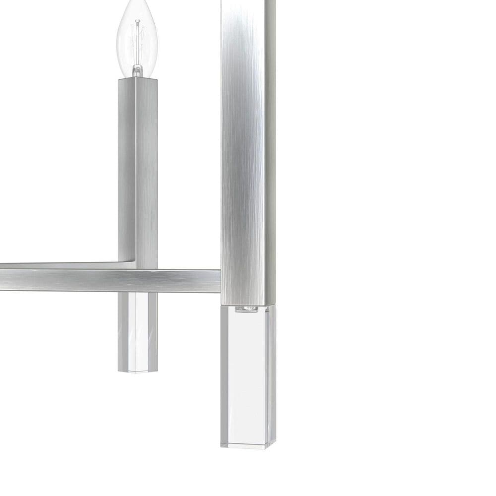 Hunter Sunjai 6-Light Chandelier in Brushed Nickel, , large