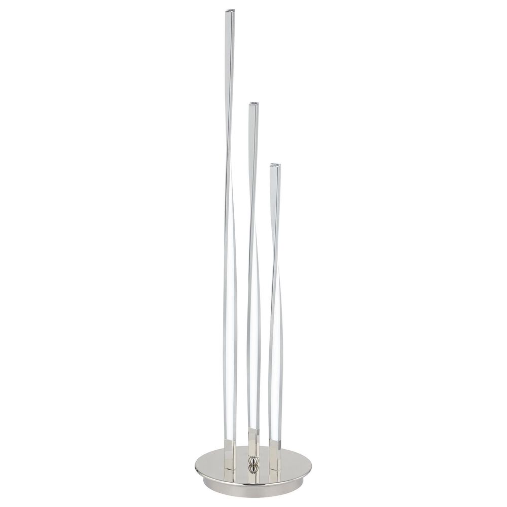 Anthony California 31" Table Lamp in Bright Nickel, , large