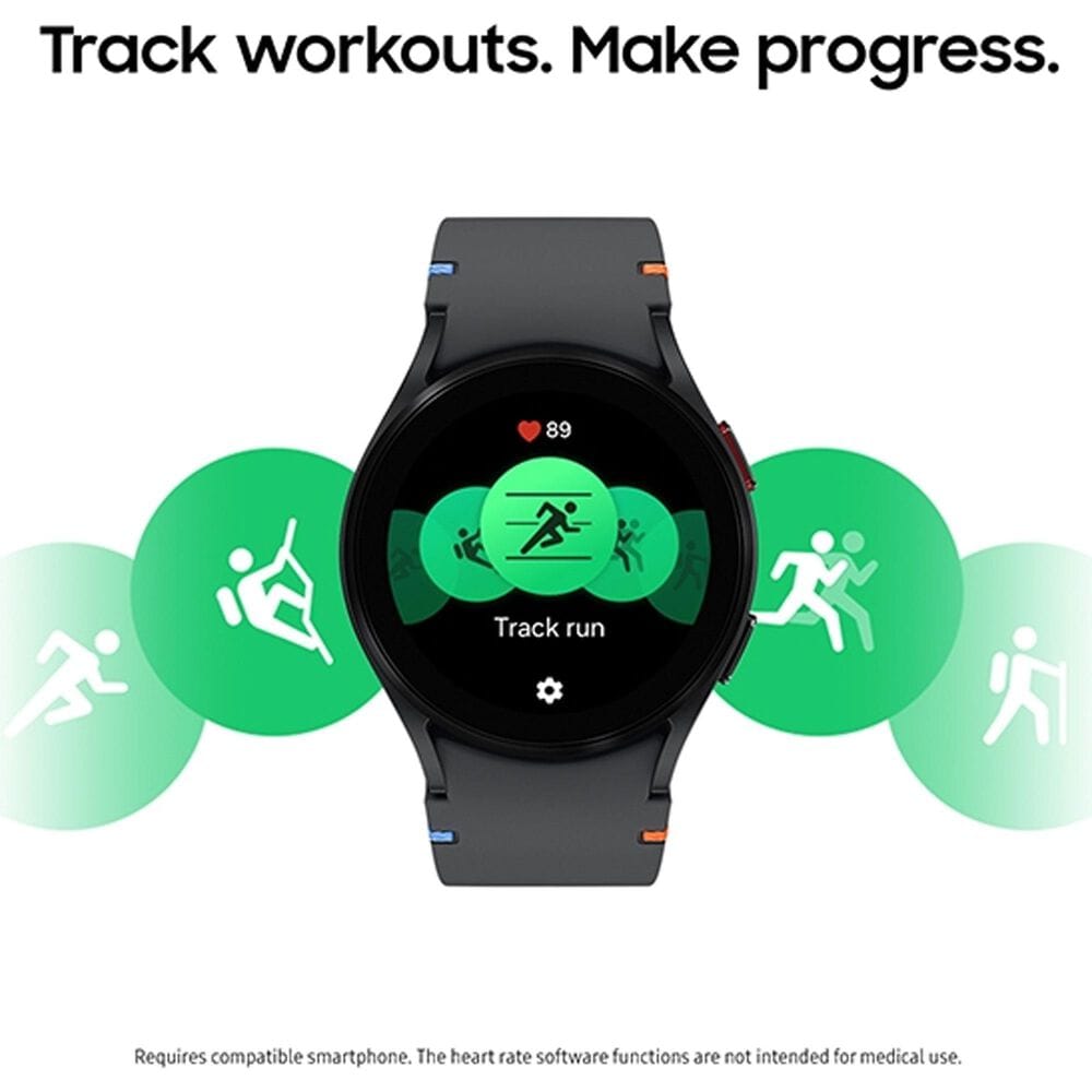 Samsung Galaxy Watch FE Smartwatch 40mm Aluminum in Black, , large