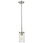 Golden Lighting Winslett 1-Light Pendant in Pewter, , large