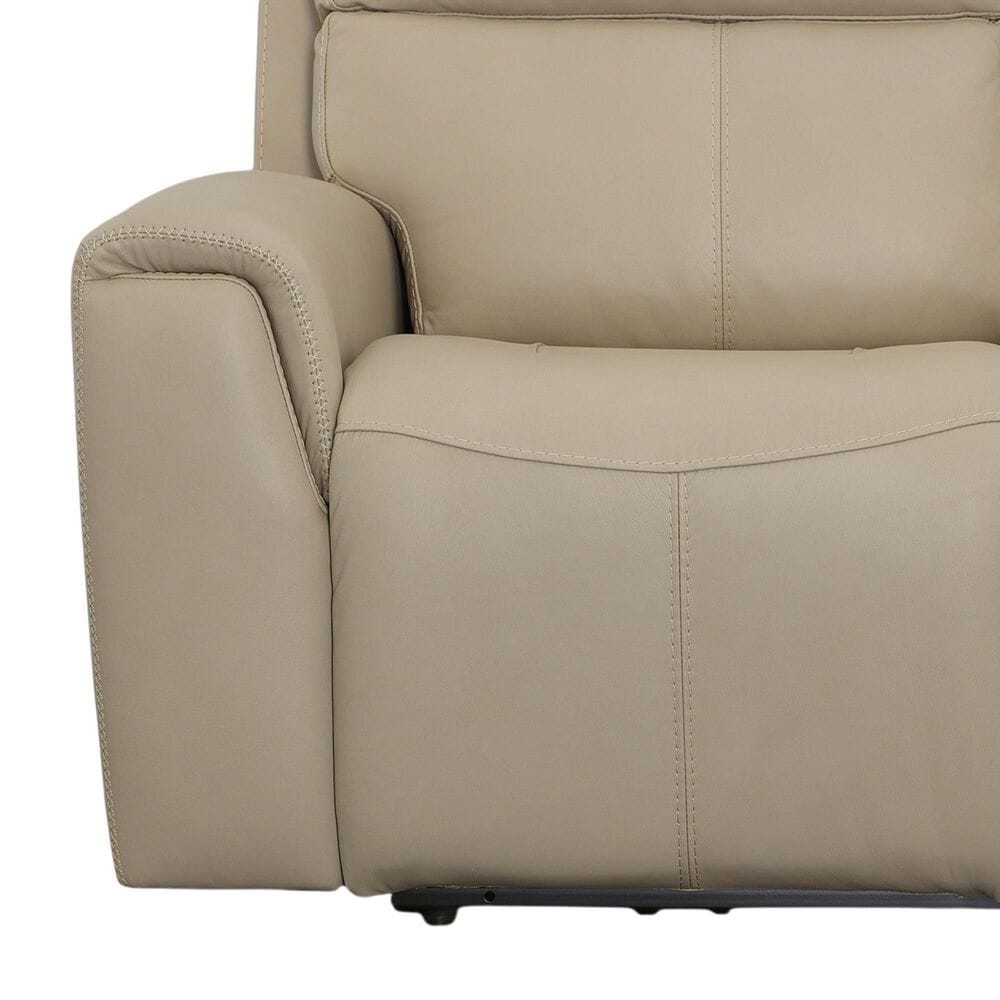 Flexsteel Jarvis Power Reclining Sofa with Headrests in Parchment, , large