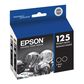 Epson 125 Black Dual Ink Cartridges, , large