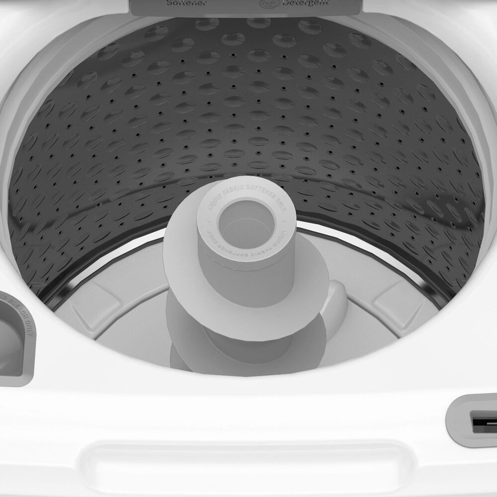 GE Appliances 4.5 Cu. Ft. Top Load Washer with Agitator in White, , large