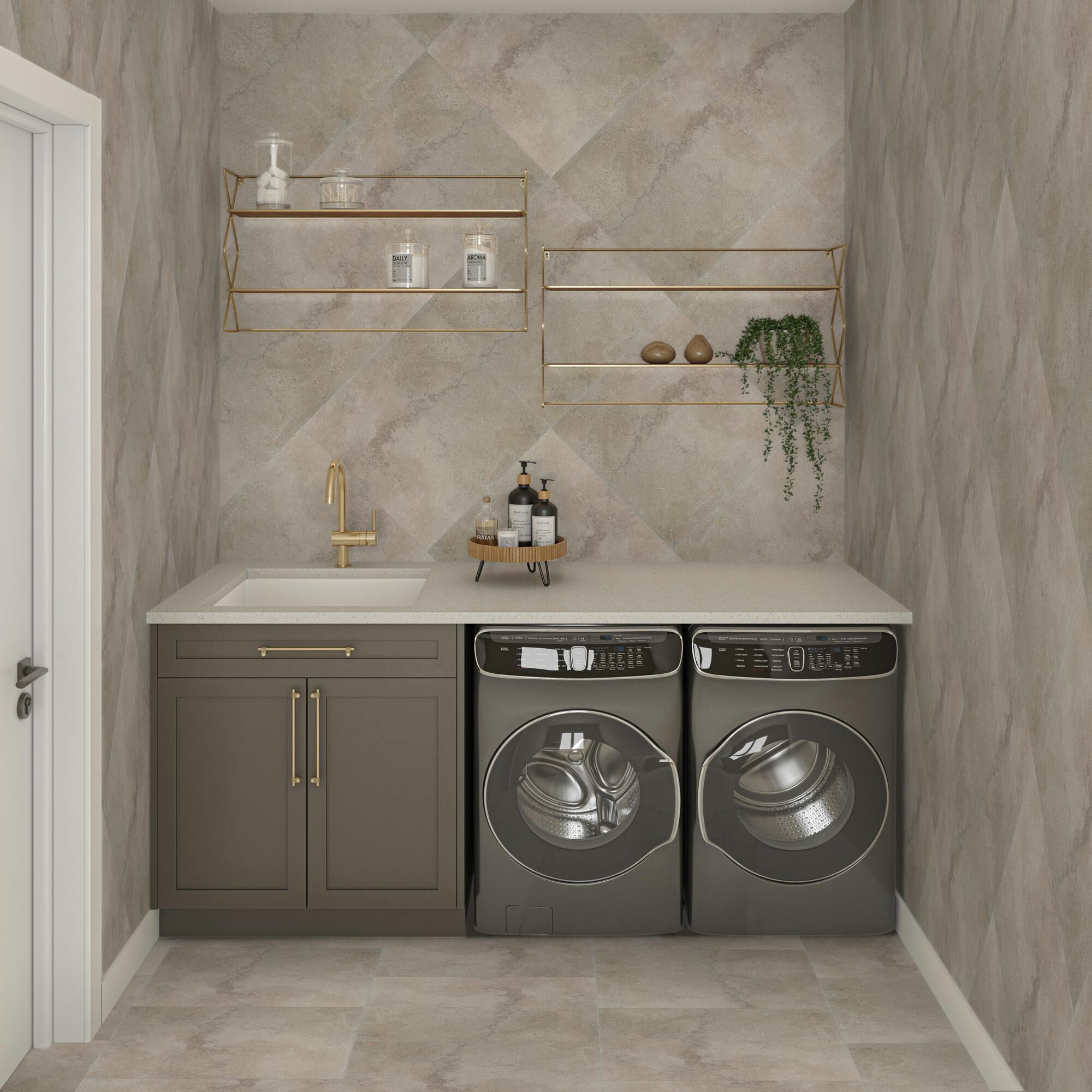 Dal-Tile Haddonstone Atlas Rectangle Cross Cut 12
