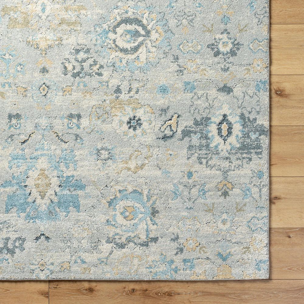 Surya Avellino 12&#39; x 15&#39; Light Beige, Deep Teal, Light Olive, Gray, Tan and Denim Area Rug, , large