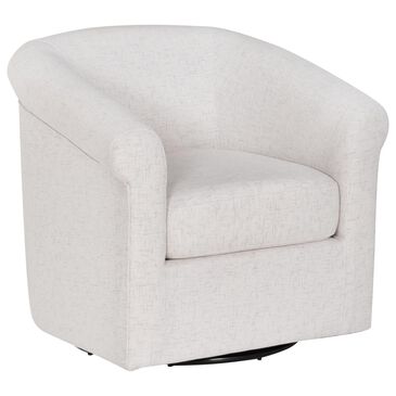 Linon Home Decor Bonnie Swivel Chair in Bone, , large