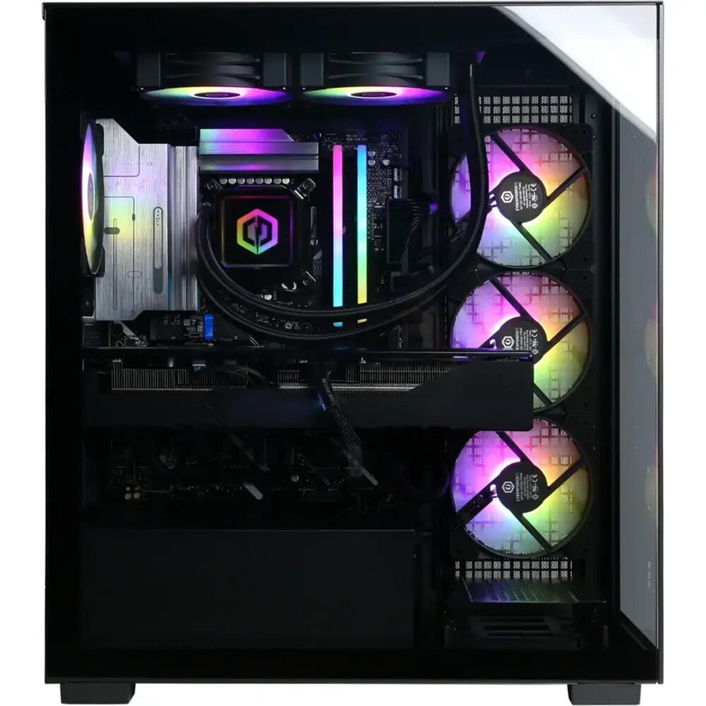 CyberPowerPC Gamer Supreme Gaming Desktop PC | Intel Core Ultra 7 265KF - 32GB RAM - NVIDIA GeForce RTX 5080 Graphics - 2TB SSD in Black, , large
