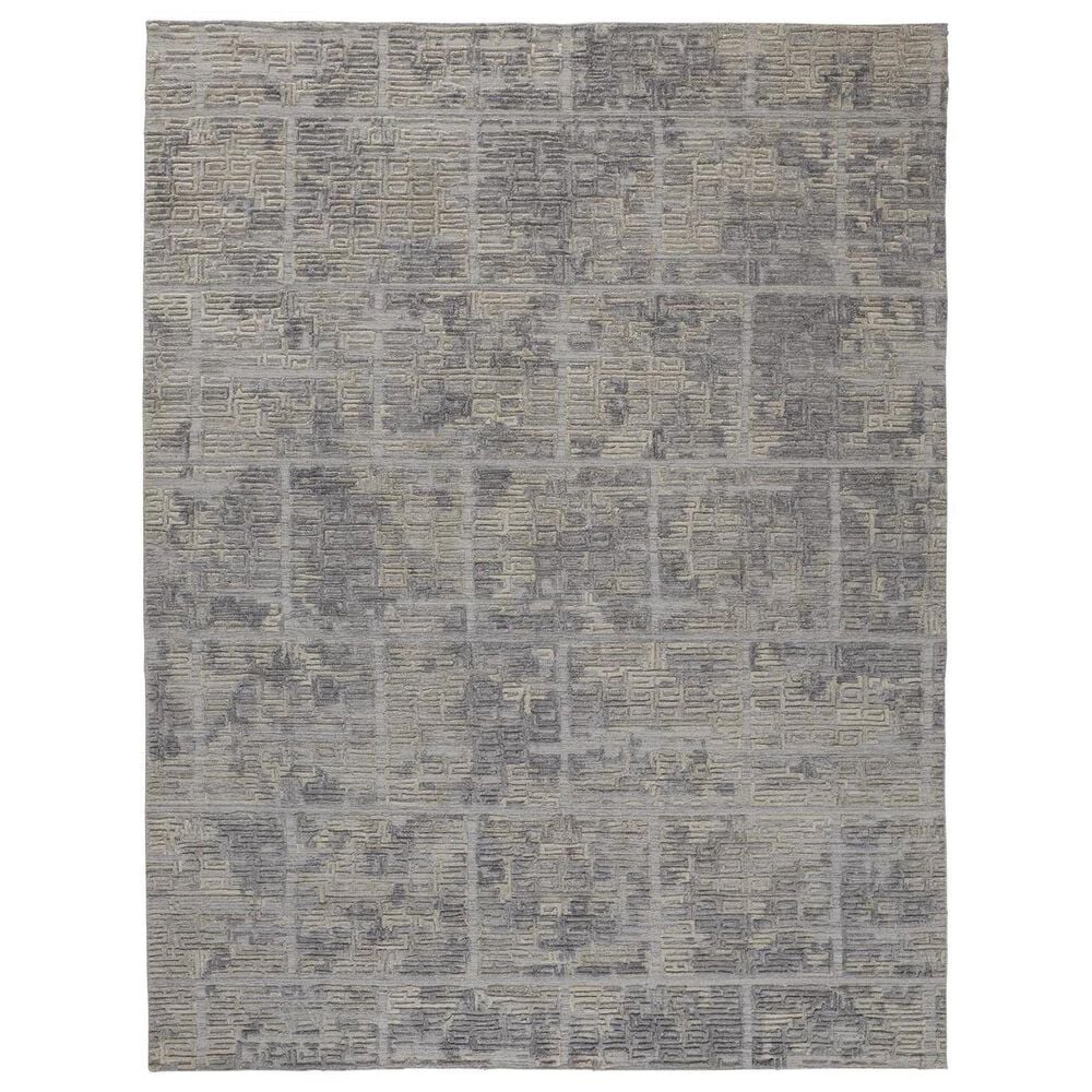 Feizy Elias 2" x 3" Blue and Ivory Area Rug, , large